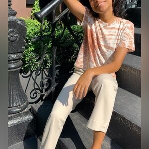 Everlane Straight Leg Crop in Sandstone